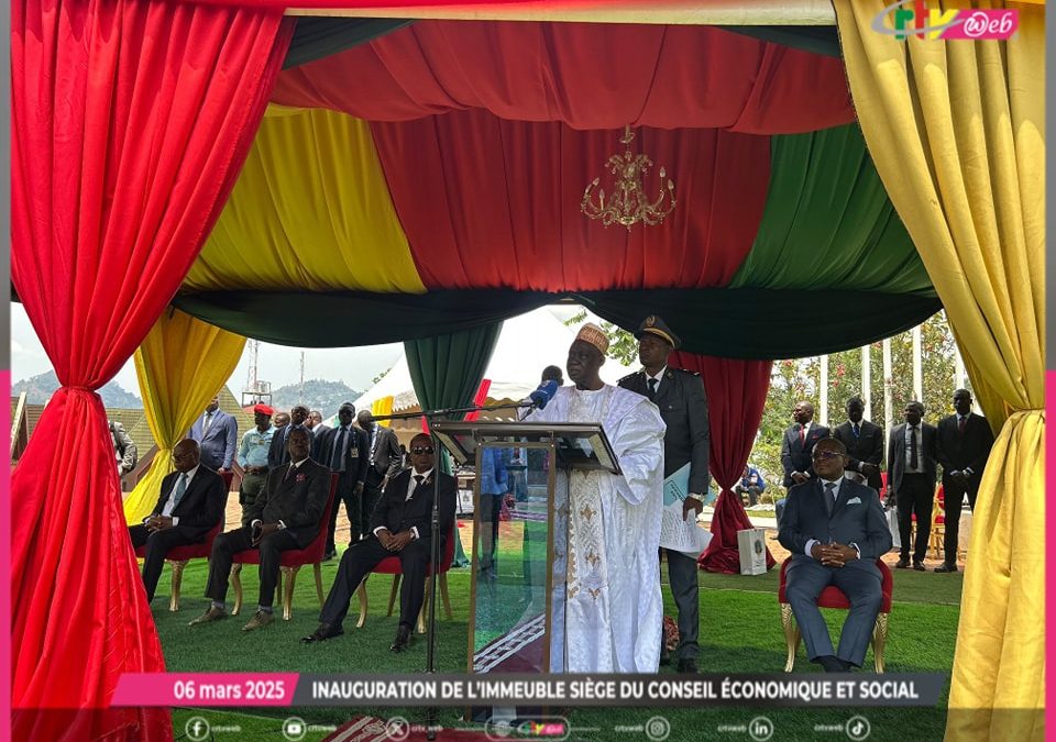 Inauguration de l’immeuble siège du Conseil Economique et Social (06 mars 2025).